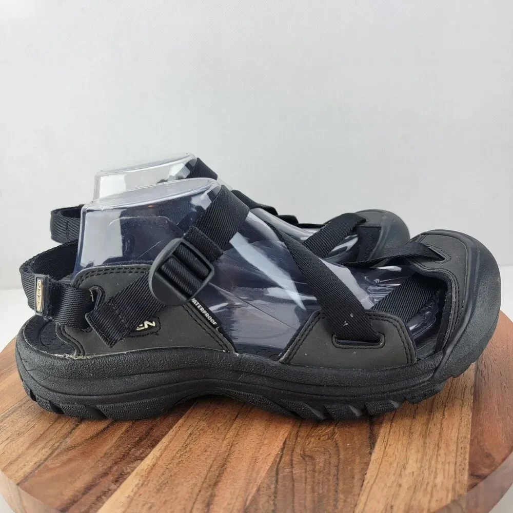 Keen Mens Size 11 Black Zeraport II Strappy Outdoors Sandals JYK 011221
